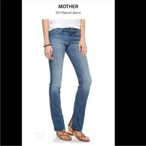 Mother Slit Rascal Jeans